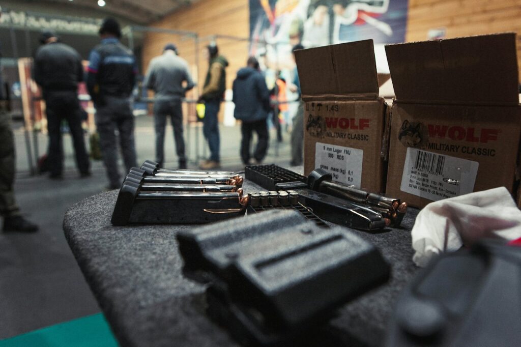 Munição Calibre 9mm Luger Caixa com 50 unidades